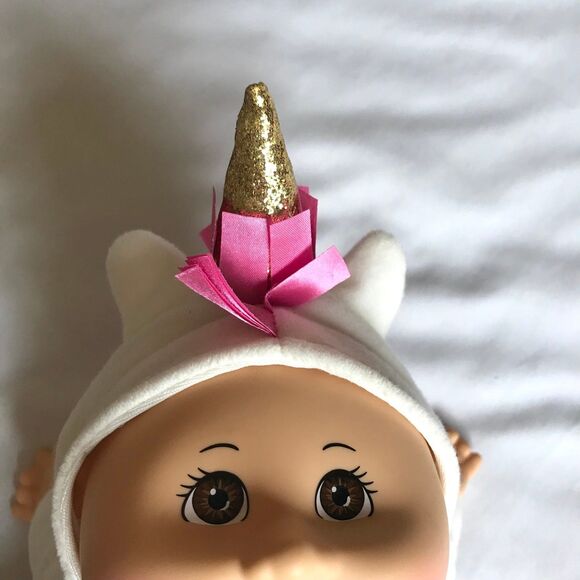 CPK Cabbage Patch Kids Cuties Fantasy Friends Unicorn Doll CPK Pink White - Picture 5 of 6